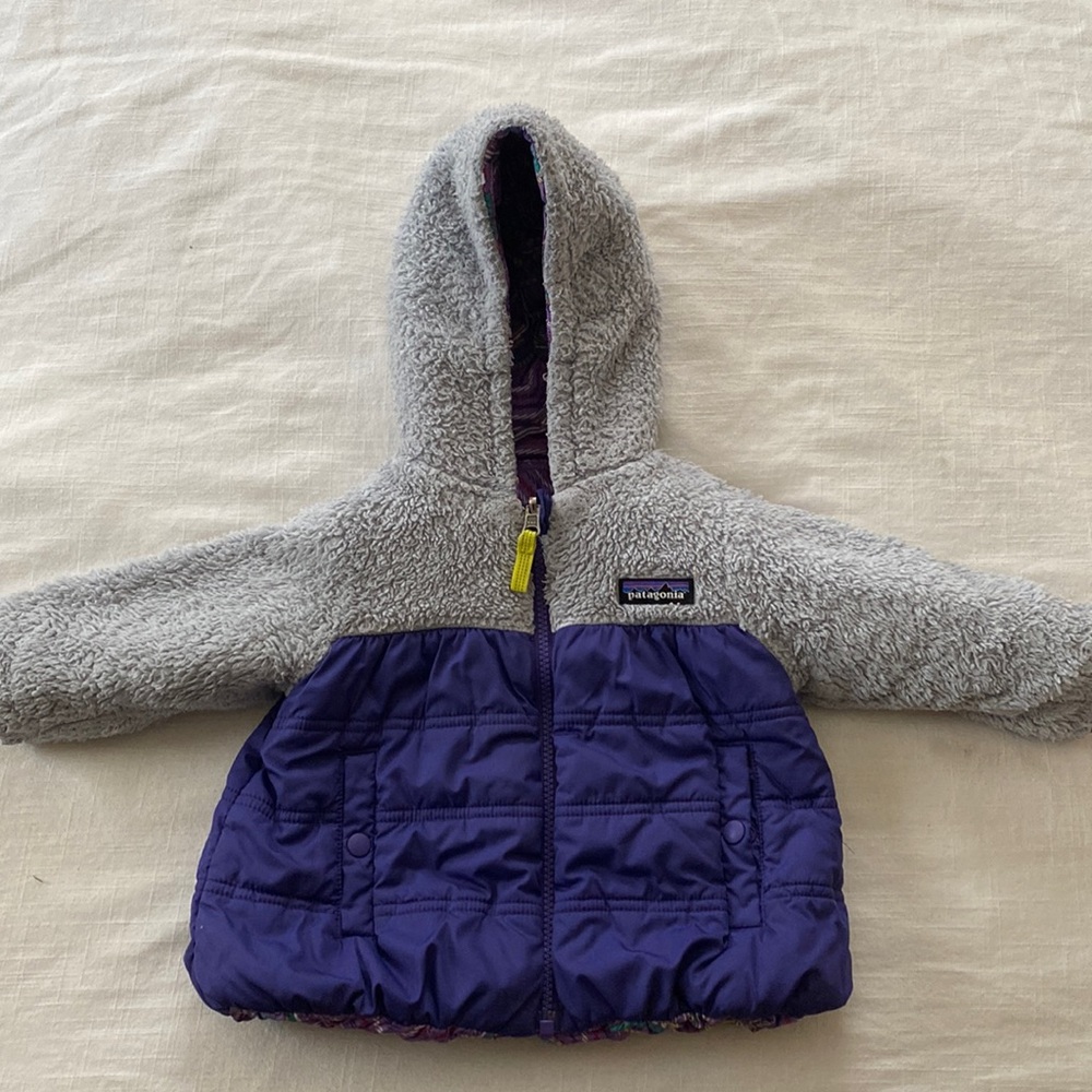 Girls Patagonia Puff Jacket 12-24 Months